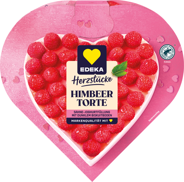 EDEKA Herzstücke Herztorte Himbeer