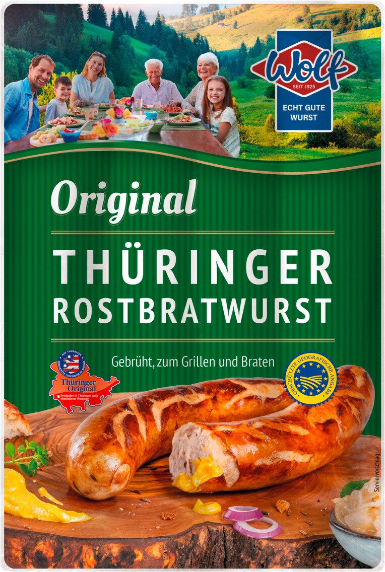Wolf Original Thüringer Rostbratwurst