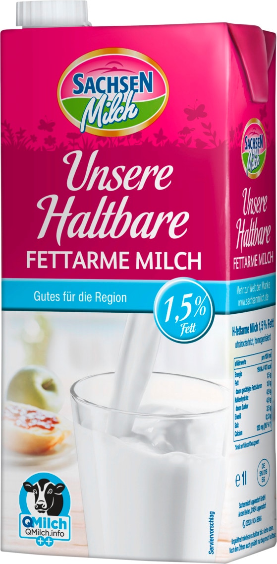 Sachsen Milch Unsere Haltbare Milch
