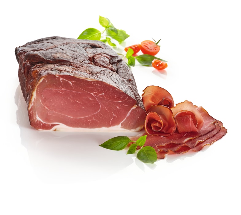 Schweine-Schnitzel*, -Schlegelbraten* oder -Gulasch*