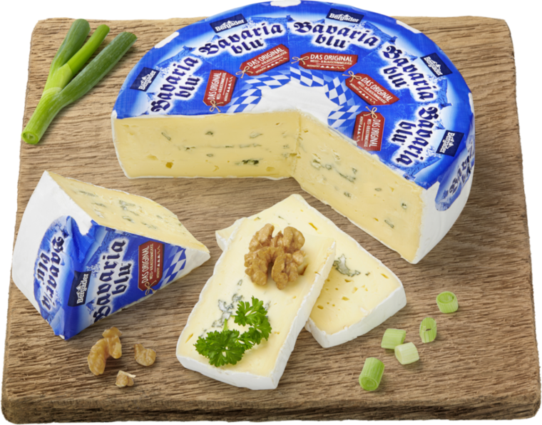 Bonifaz oder Bergader deutsche Weichkäsetorte