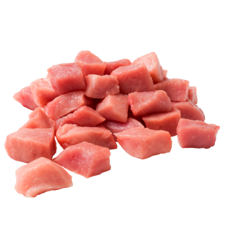 Raclette- oder Fondue-Fleisch vom Schwein