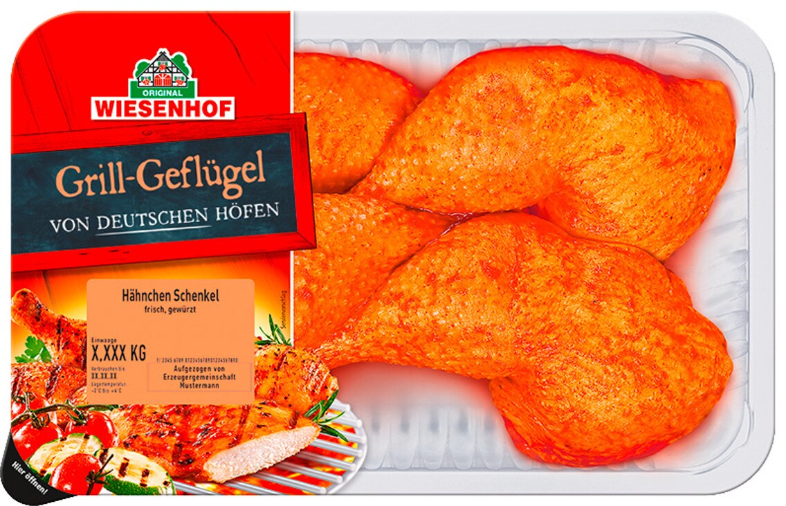 Wiesenhof Hähnchen Schenkel