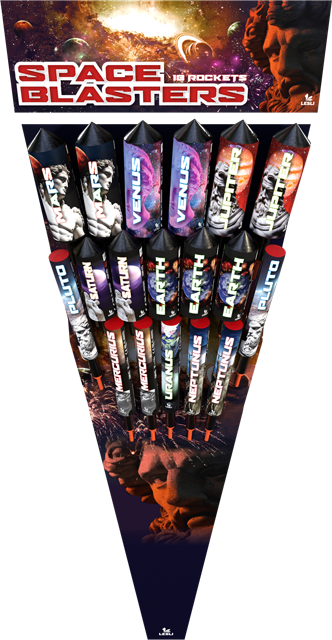 SILVESTERZAUBER Space Blasters