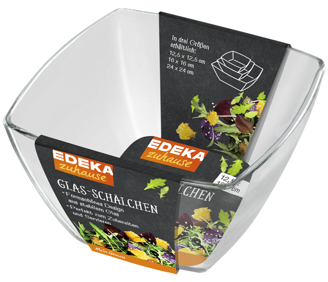EDEKA zuhause Glasschale