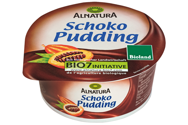 Alnatura Bio-Pudding Schoko oder Vanille