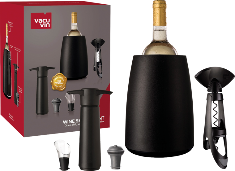 Vacu Vin Weinzubehör-Set "Elegant"