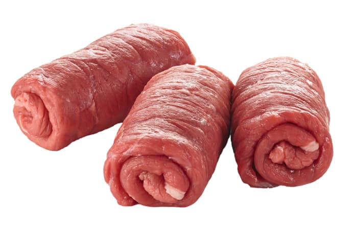 Jungbullen-Braten, -Rouladen ohne Füllung oder -Gulasch