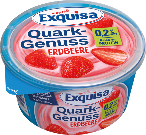 Exquisa Quarkgenuss, -zubereitung, Skyr oder Fitline