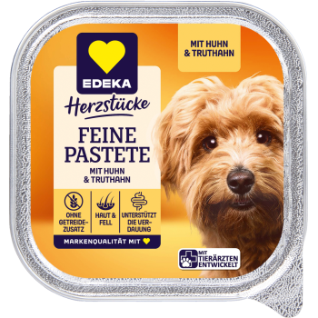 EDEKA - Feine Pastete Hundenassnahrung
