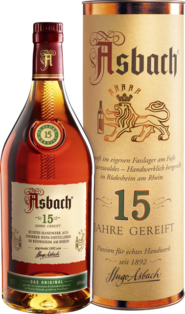 Asbach Spezialbrand  15 Jahre 