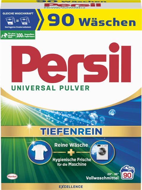 Persil Universal Pulver, Flüssig, Bars oder Discs 