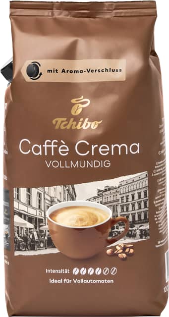 ¹Tchibo Caffe Crema oder Espresso 