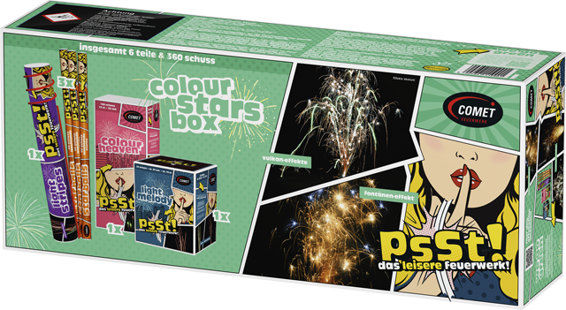 Comet Colour Stars Box