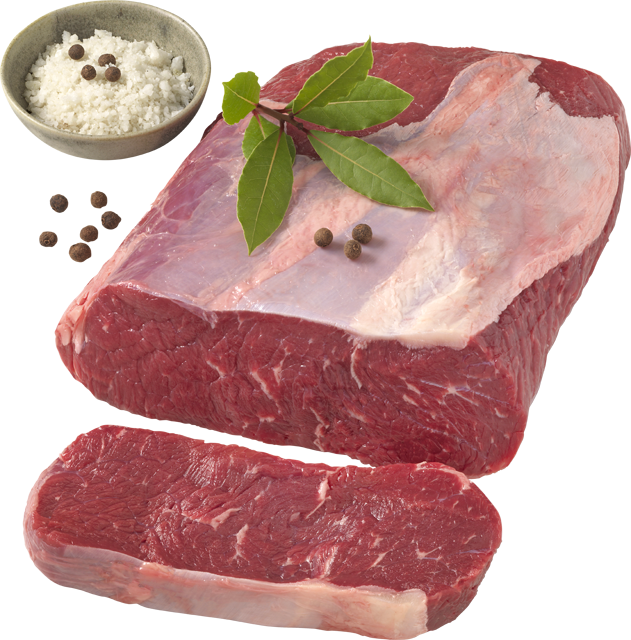 Zart gereiftes Rindfleisch: Rumpsteaks 