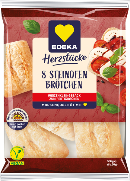 EDEKA Herzstücke Steinofenbrötchen