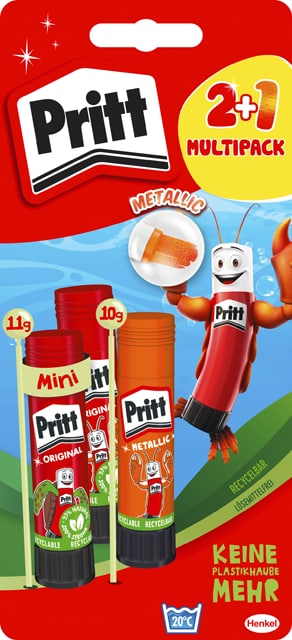Pritt Klebestift 2+1