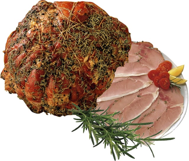 Original italienischer Prosciutto Cotto alle Erbe