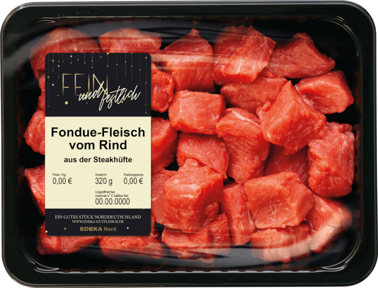 Fein & Festlich Fonduefleisch vom Rind