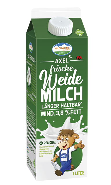 Milchwerke Schwaben Axel frische Weidemilch länger haltbar 