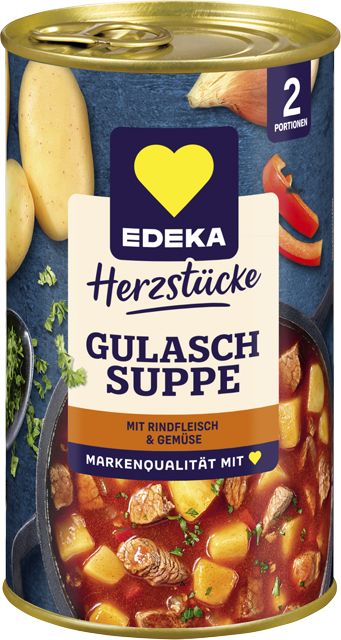 EDEKA Herzstücke Gulaschsuppe