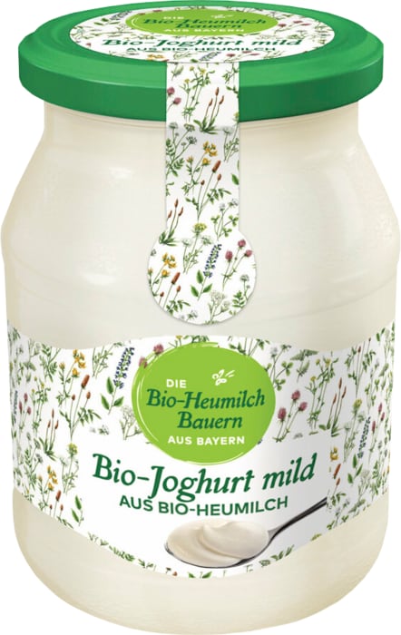 Die Bio-Heumilch Bauern aus Bayern Bio-Joghurt mild