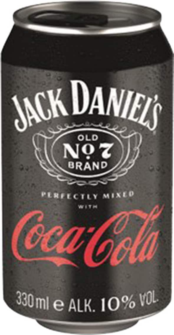 Alkoholisches Mischgetränk Jack Daniel's