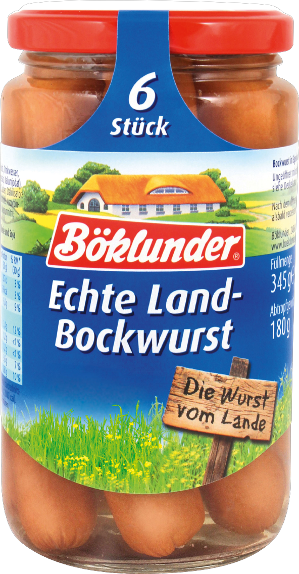 Böklunder Echte Land-Bockwurst