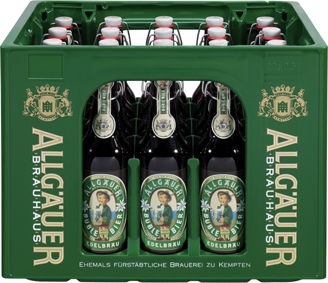 Allgäuer Büble Edelbräu oder Edelweissbier