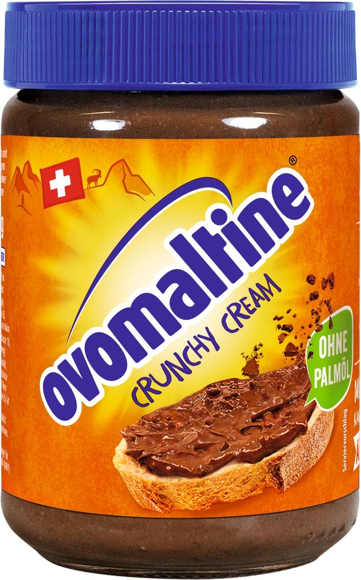 Ovomaltine Crunchy Cream oder Caotina Creme Chocolat