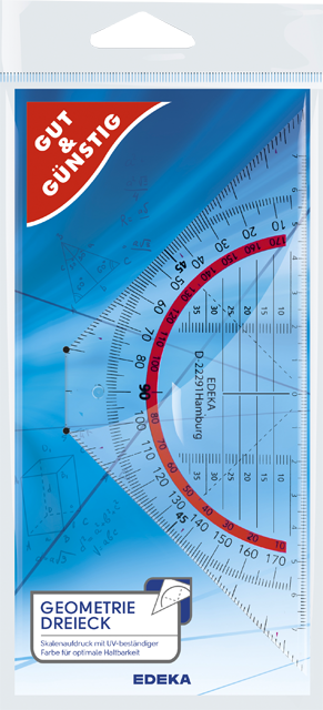 Gut & Günstig Geometriedreieck