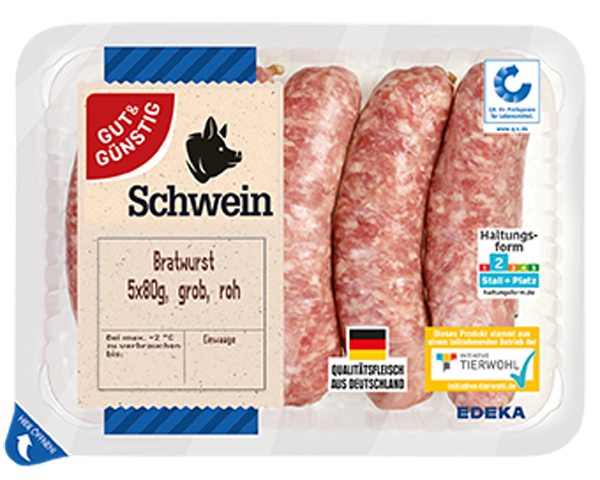 GUT&GÜNSTIG Frische Bratwurst
