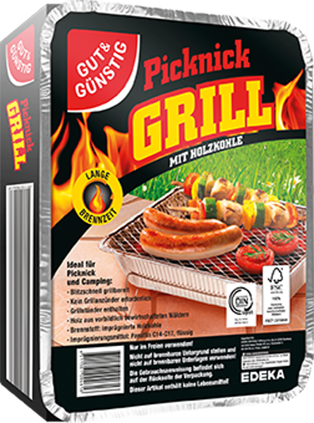 GUT&GÜNSTIG Picknickgrill