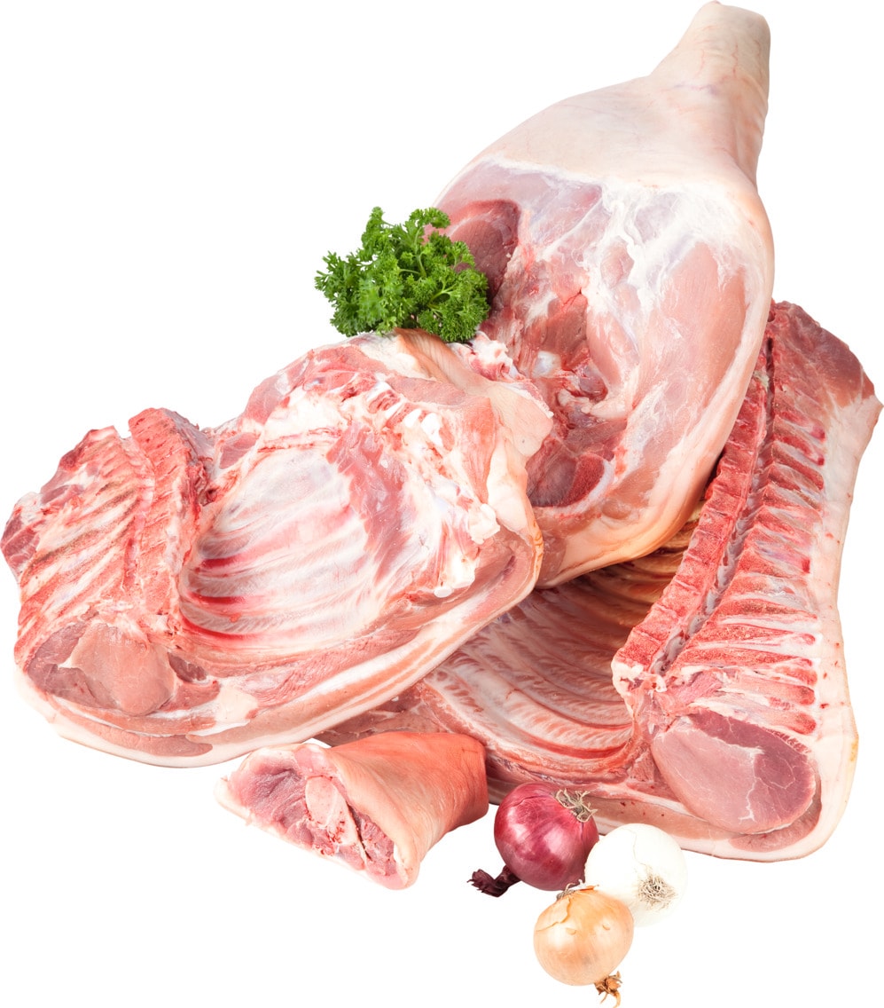 Halbe Schweine