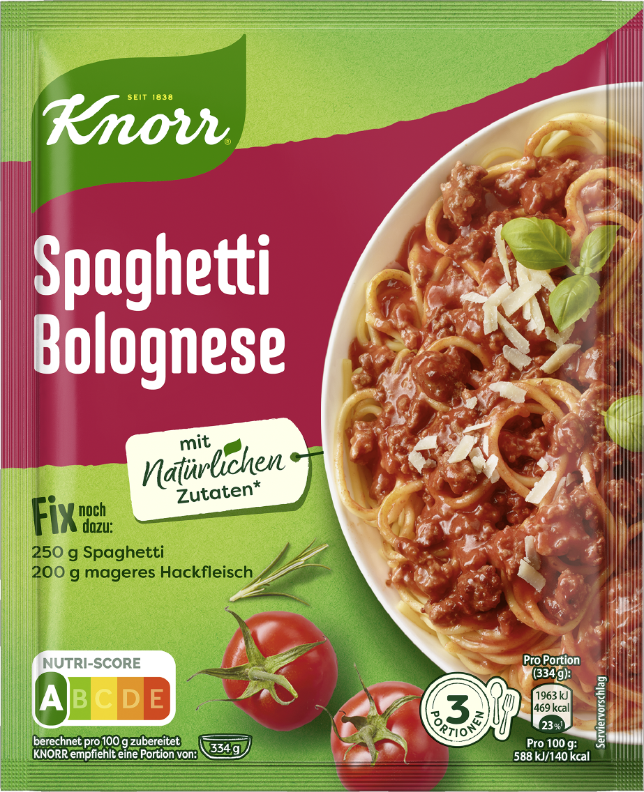 Knorr Fix oder Natürlich lecker!