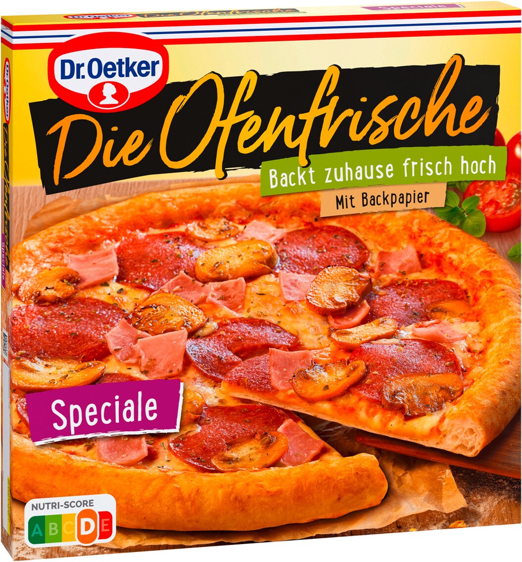 Dr. Oetker Die Ofenfrische Pizza oder Pizza Tradizionale