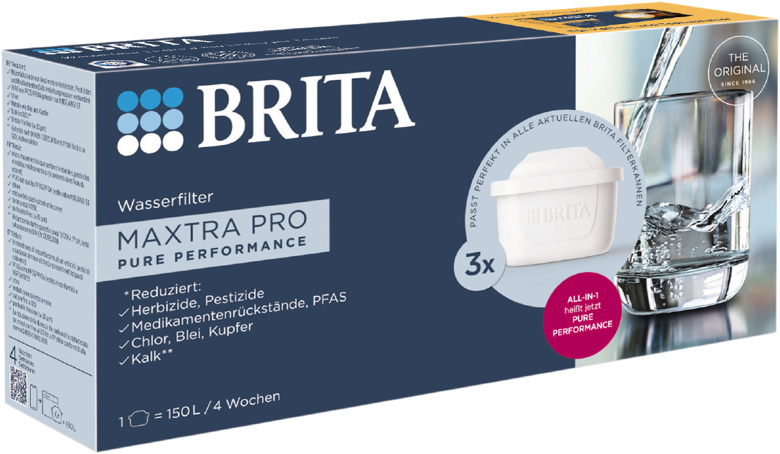 Brita Wasserfilterkartusche "Maxtra Pro Pure Performance"