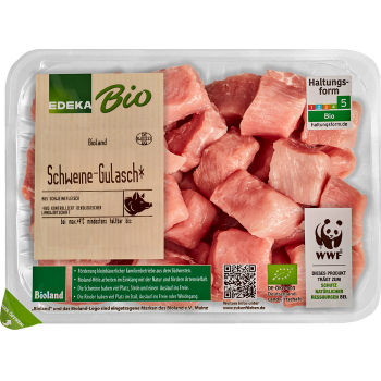Bio-Schweinegulasch