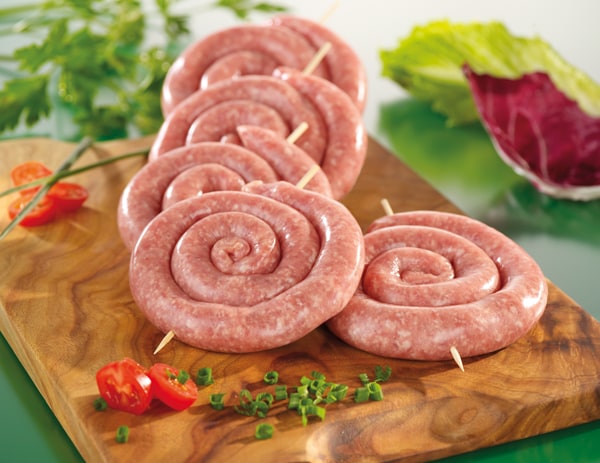 Bauerngut Frische Bratwurstkringel