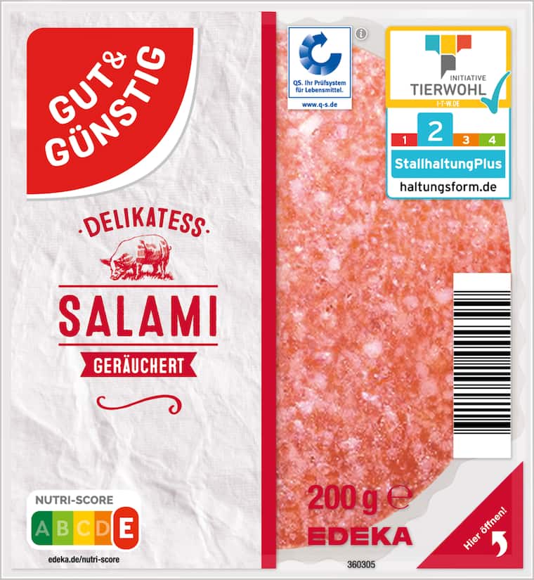 GUT&GÜNSTIG Rohwurst-Aufschnitt