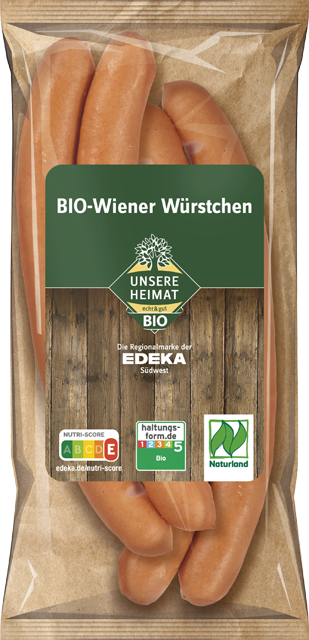Unsere Heimat – echt & gut Bio Wiener Würstchen