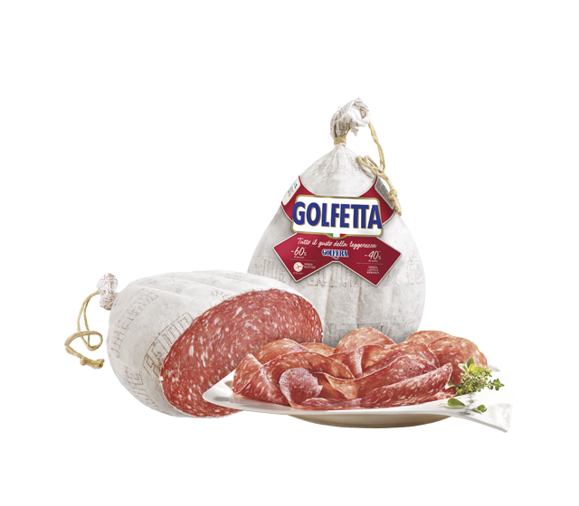Original Italienische Golfera Parmasalami 