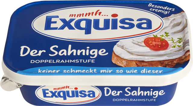 Exquisa Frischkäsezubereitung