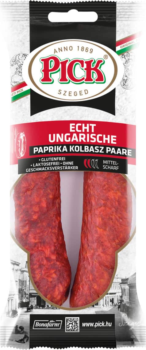 Pick Echt ungarische Paprika Kolbasz Paare