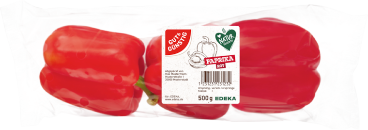 Gut & Günstig Paprika rot