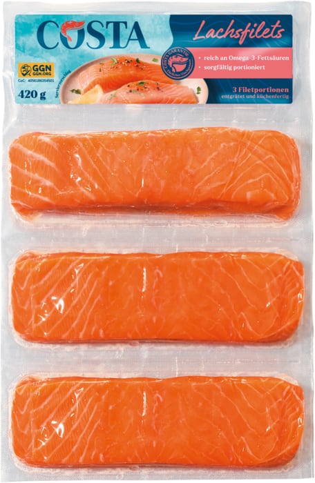 Costa Lachsfilets