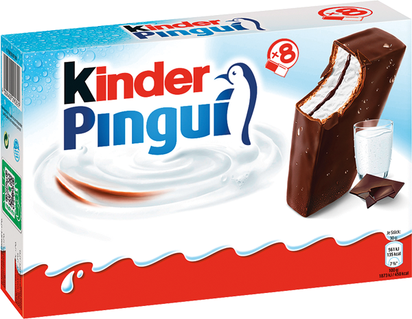 Ferrero Kinder Pingui oder Milchschnitte