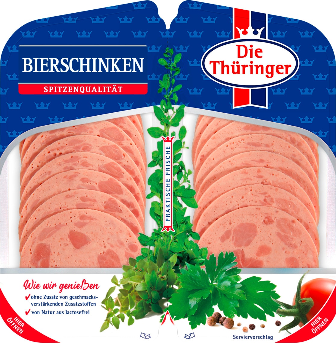 Die Thüringer Bierschinken oder Salami