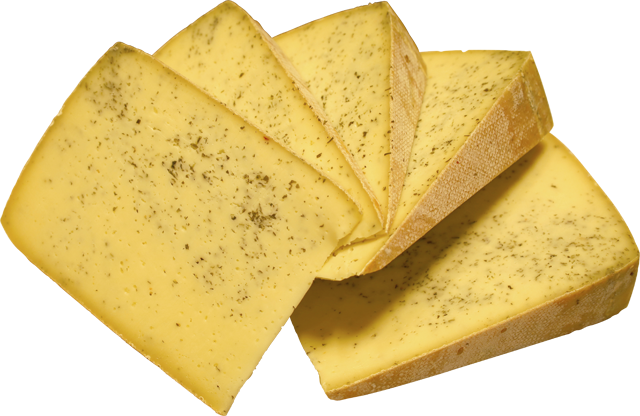 Schnittkäse Tomate-Bärlauch 