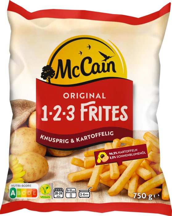 McCain 1*2*3 Frites Original